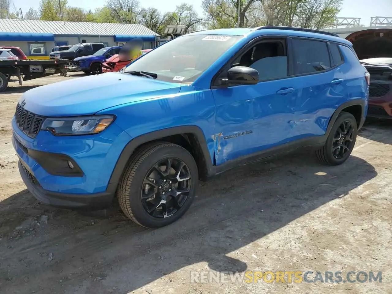 1 fotografías del automóvil dañado 3C4NJDBN3ST539351 JEEP COMPASS 2025