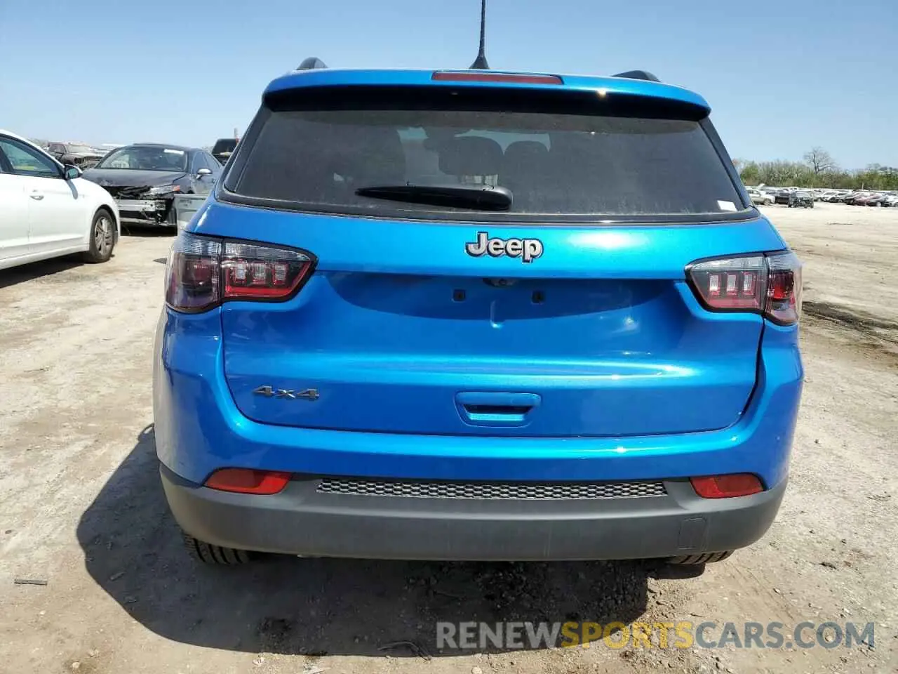 6 fotografías del automóvil dañado 3C4NJDBN3ST539351 JEEP COMPASS 2025