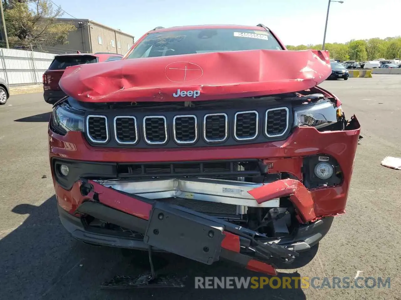5 fotografías del automóvil dañado 3C4NJDBN4ST569877 JEEP COMPASS 2025