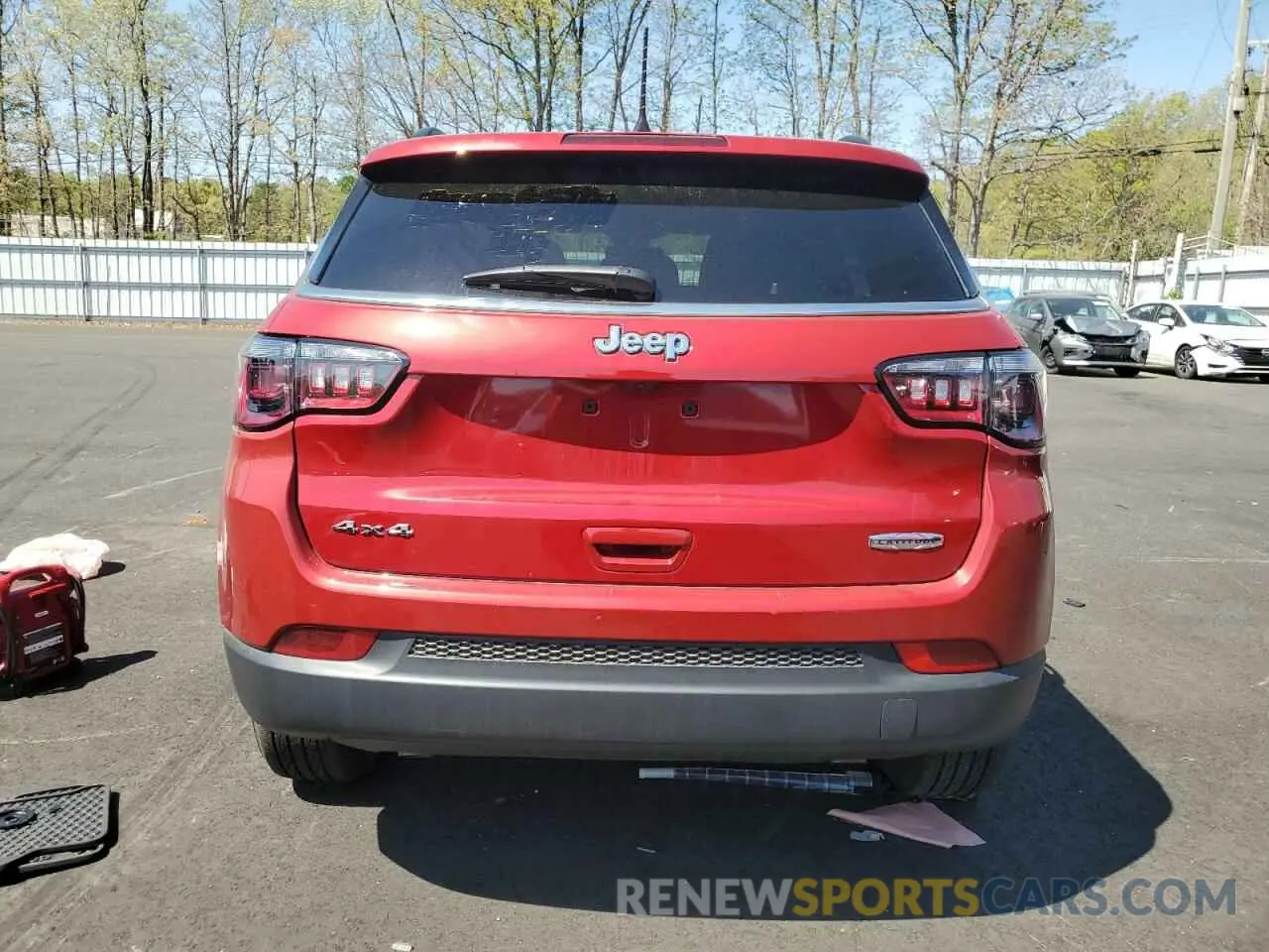 6 fotografías del automóvil dañado 3C4NJDBN4ST569877 JEEP COMPASS 2025