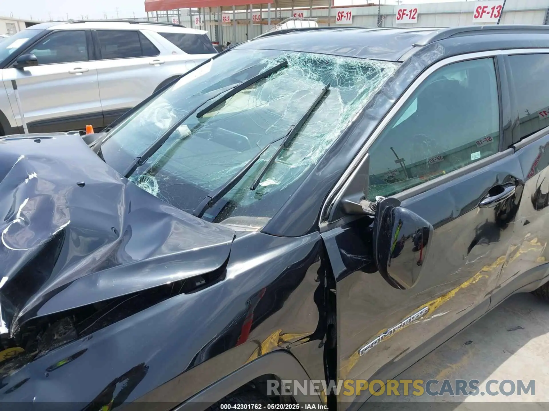 13 fotografías del automóvil dañado 3C4NJDBN5ST577602 JEEP COMPASS 2025