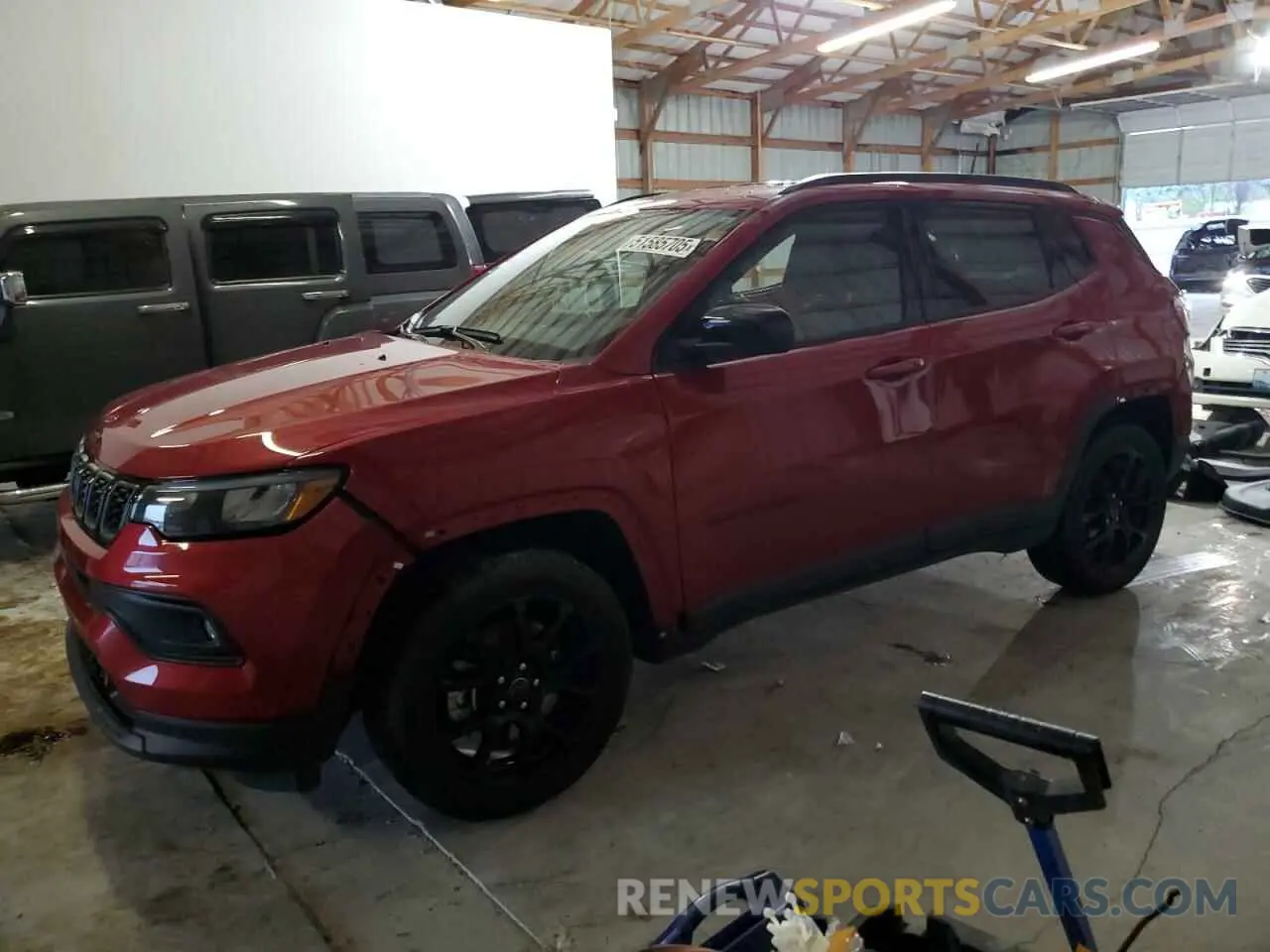 1 fotografías del automóvil dañado 3C4NJDBN6ST504402 JEEP COMPASS 2025