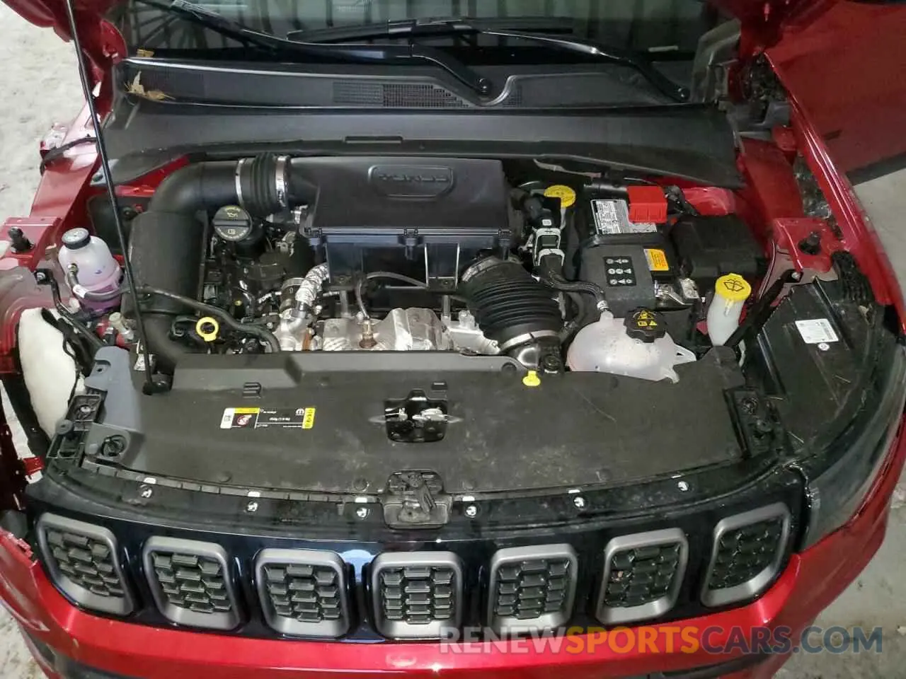 12 fotografías del automóvil dañado 3C4NJDBN6ST504402 JEEP COMPASS 2025
