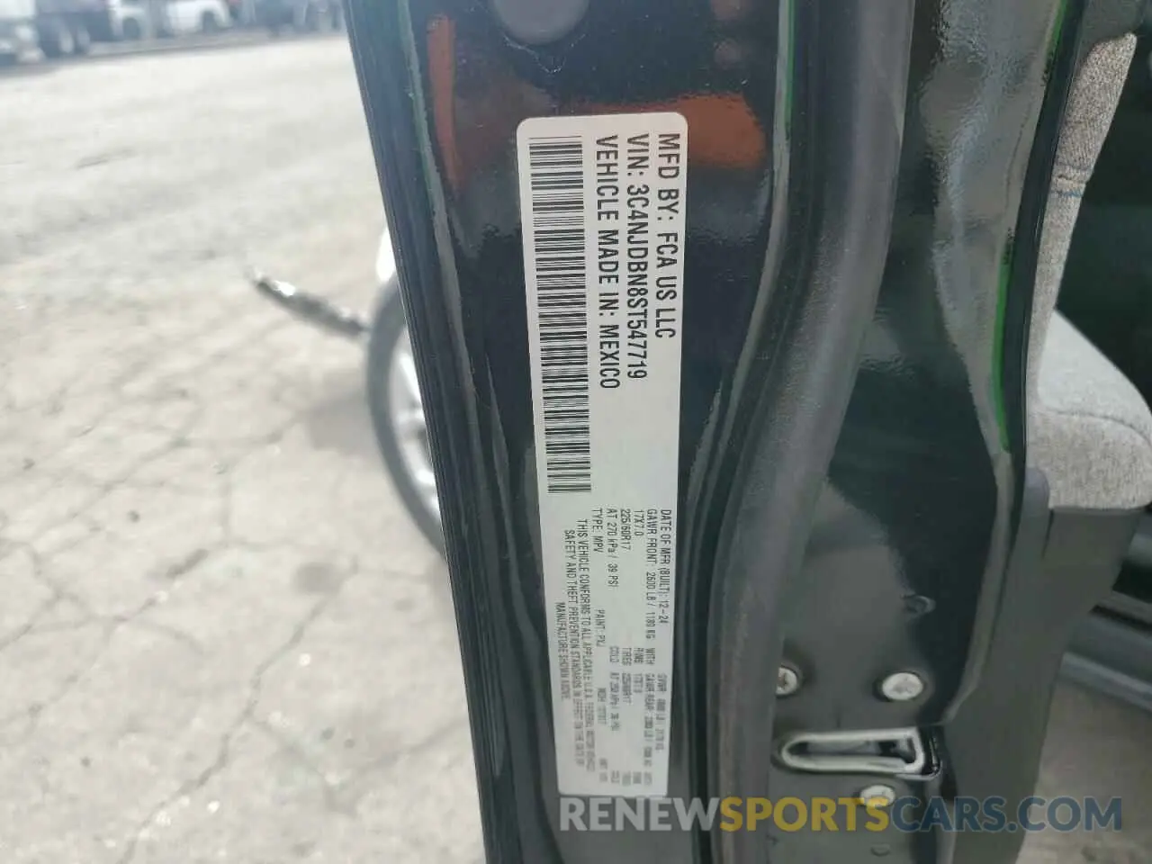 14 fotografías del automóvil dañado 3C4NJDBN8ST547719 JEEP COMPASS 2025