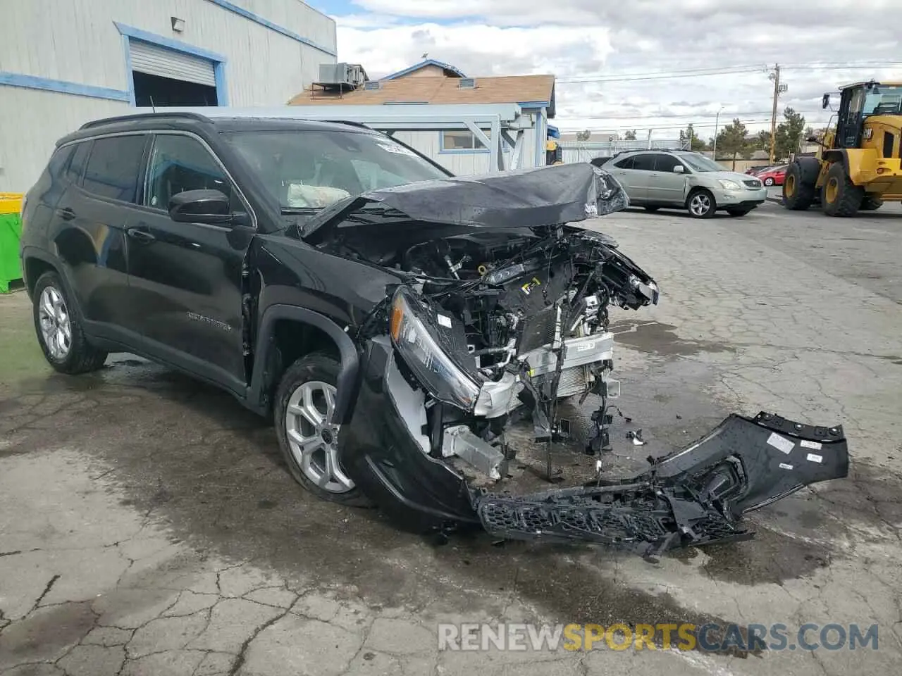 4 fotografías del automóvil dañado 3C4NJDBN8ST547719 JEEP COMPASS 2025