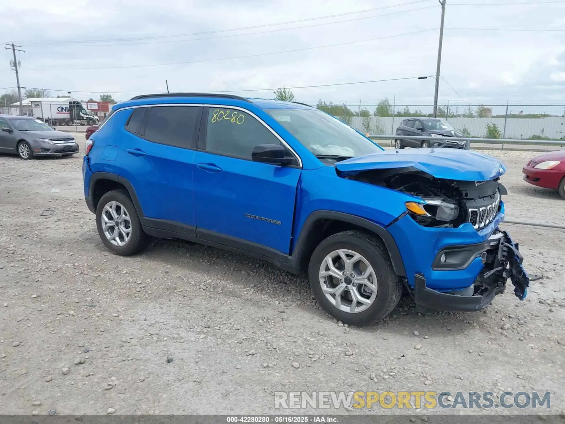 1 fotografías del automóvil dañado 3C4NJDBNXST526547 JEEP COMPASS 2025