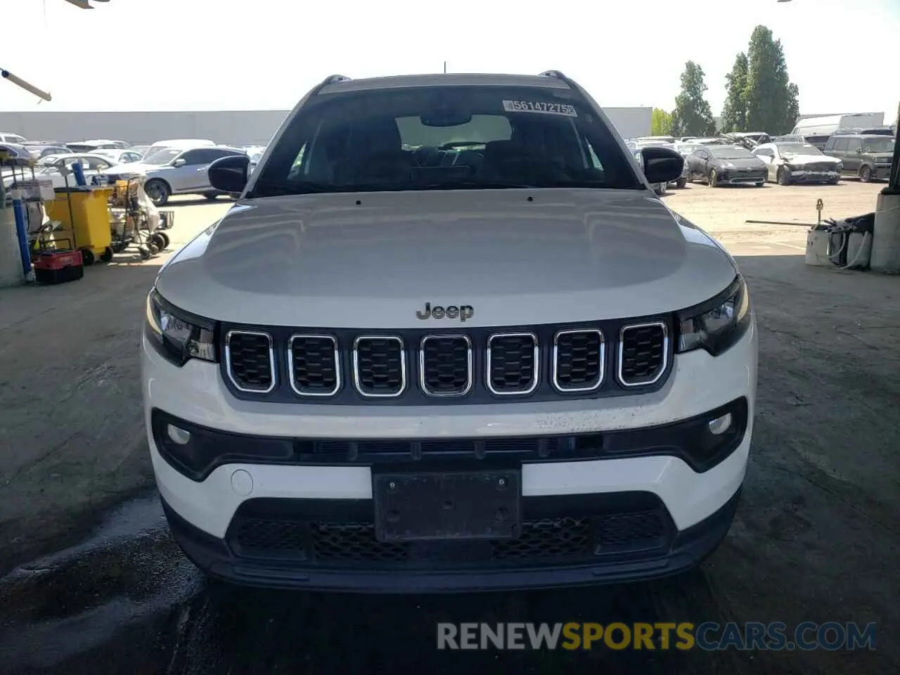 5 fotografías del automóvil dañado 3C4NJDBNXST547107 JEEP COMPASS 2025