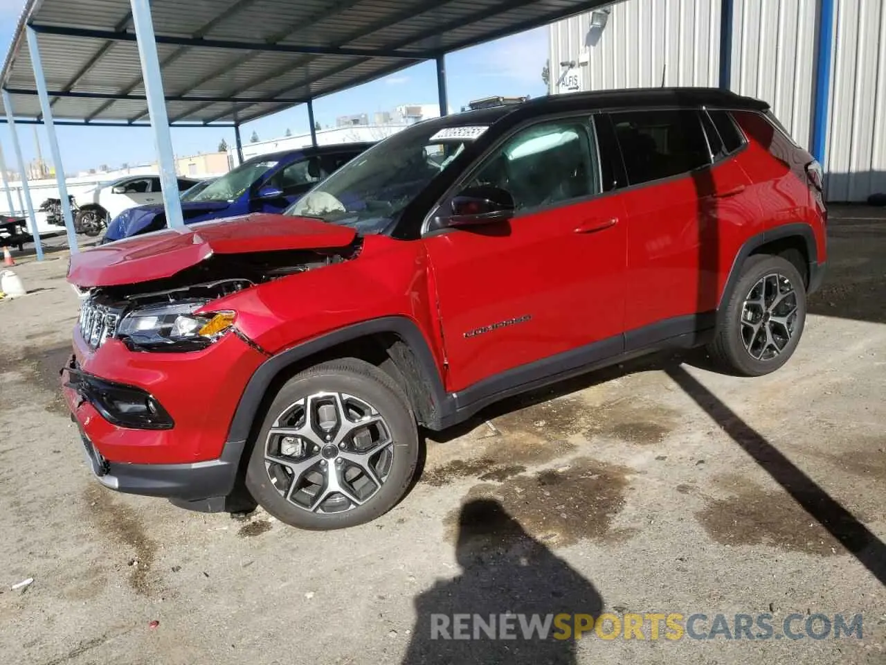 1 fotografías del automóvil dañado 3C4NJDCN0ST550516 JEEP COMPASS 2025
