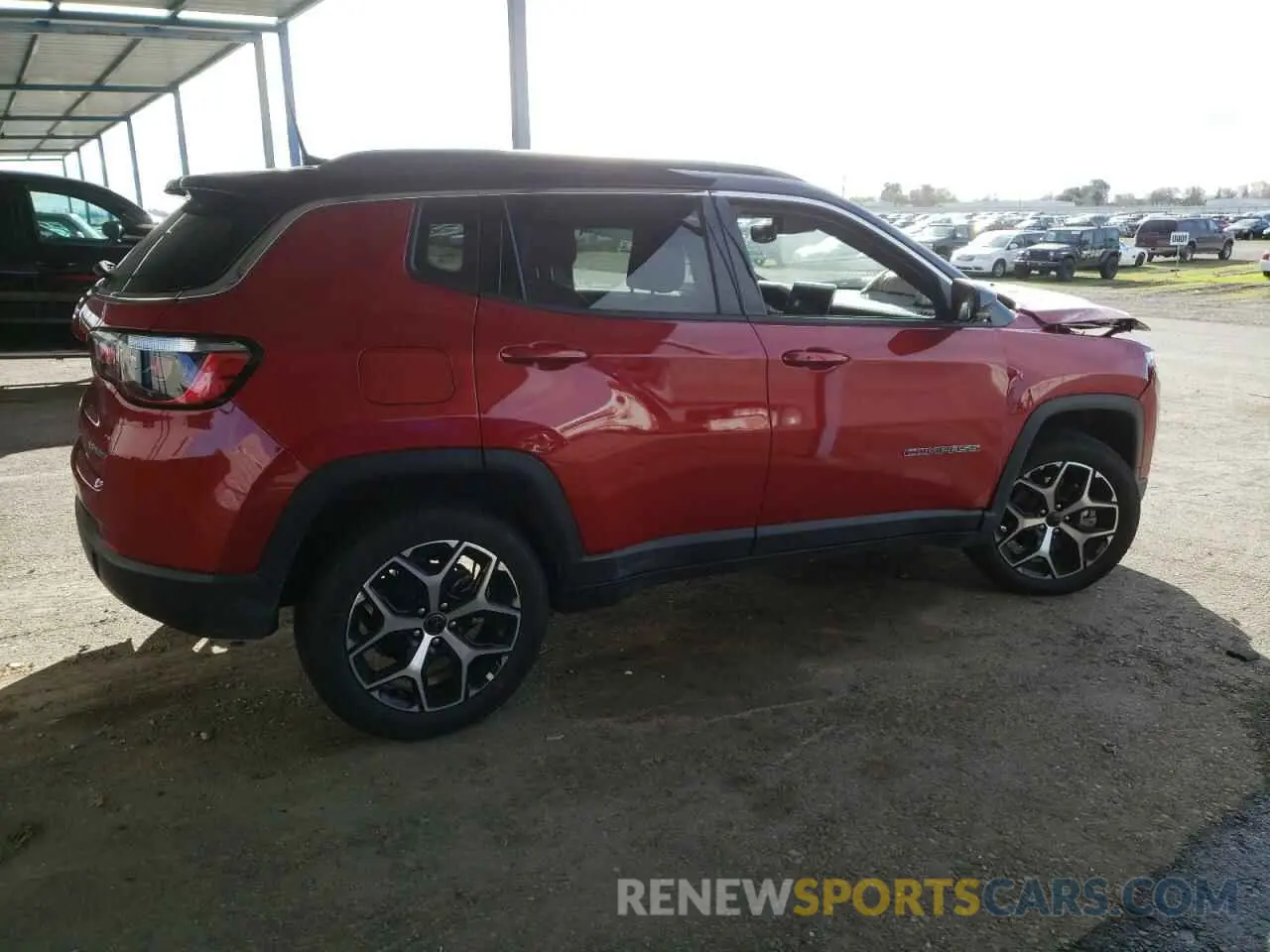 3 fotografías del automóvil dañado 3C4NJDCN0ST550516 JEEP COMPASS 2025