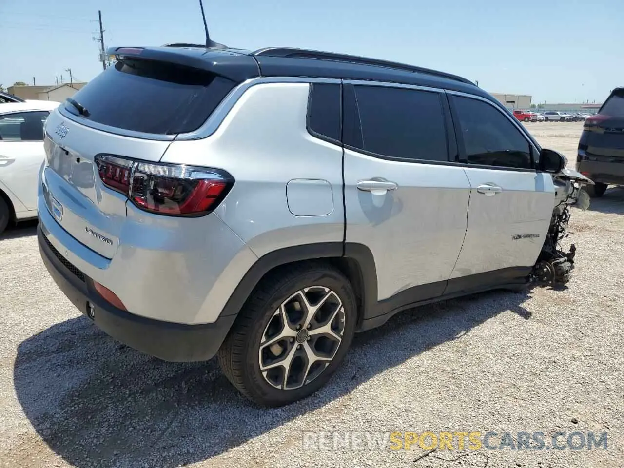 3 fotografías del automóvil dañado 3C4NJDCN2ST509949 JEEP COMPASS 2025