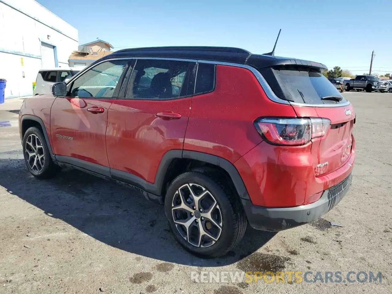 2 fotografías del automóvil dañado 3C4NJDCN2ST510535 JEEP COMPASS 2025