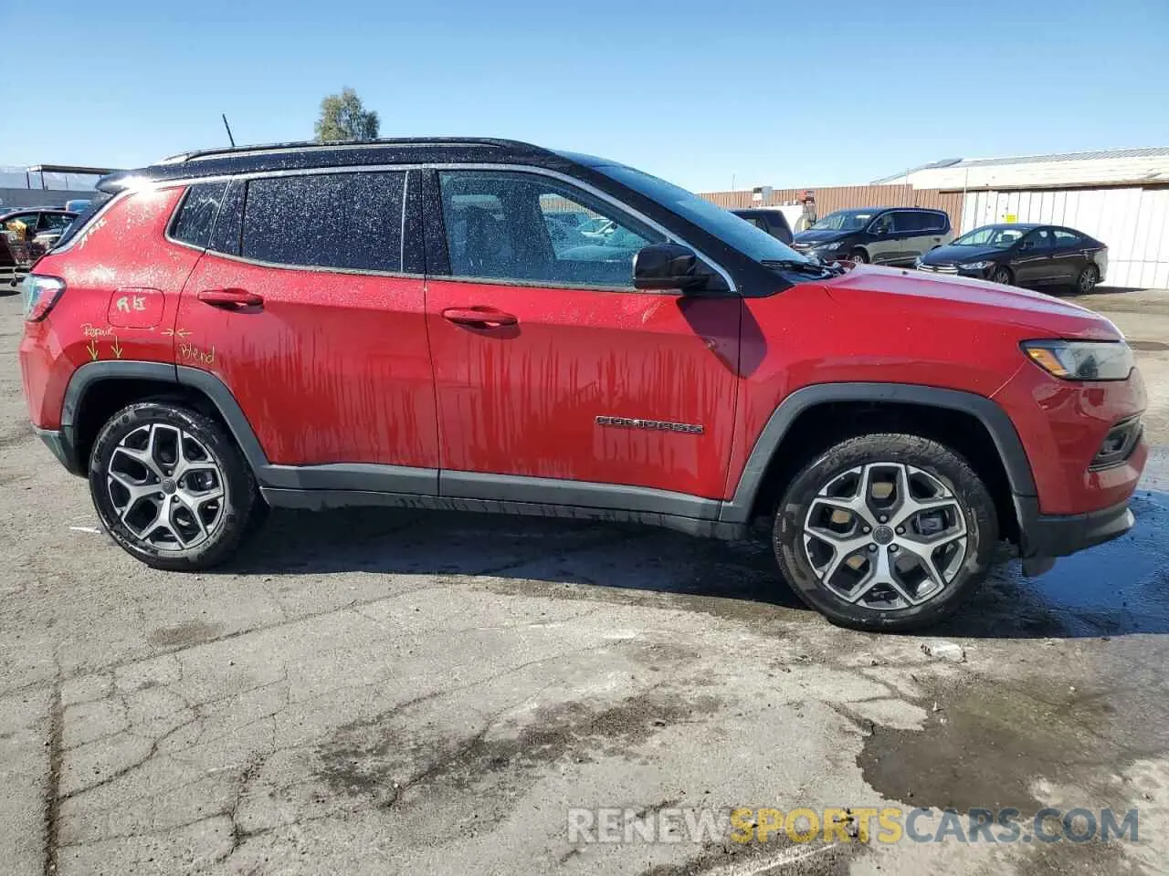 4 fotografías del automóvil dañado 3C4NJDCN2ST510535 JEEP COMPASS 2025
