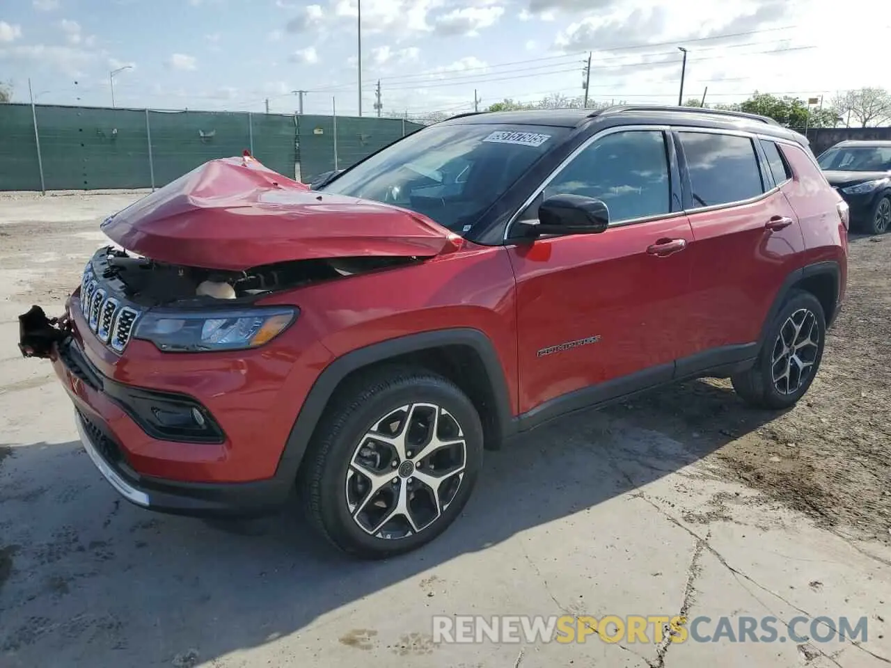 1 fotografías del automóvil dañado 3C4NJDCN2ST521728 JEEP COMPASS 2025