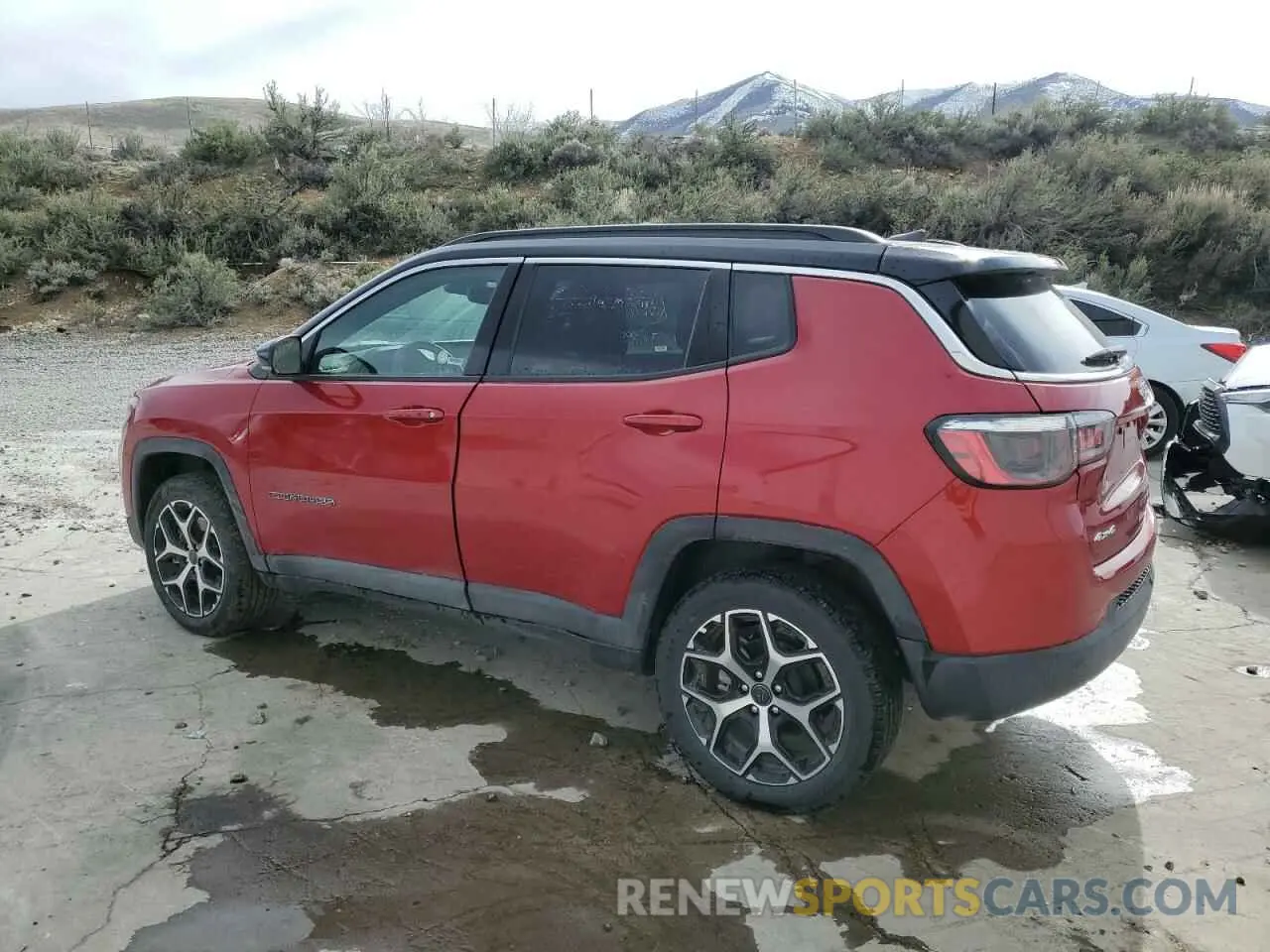 2 fotografías del automóvil dañado 3C4NJDCN2ST553045 JEEP COMPASS 2025