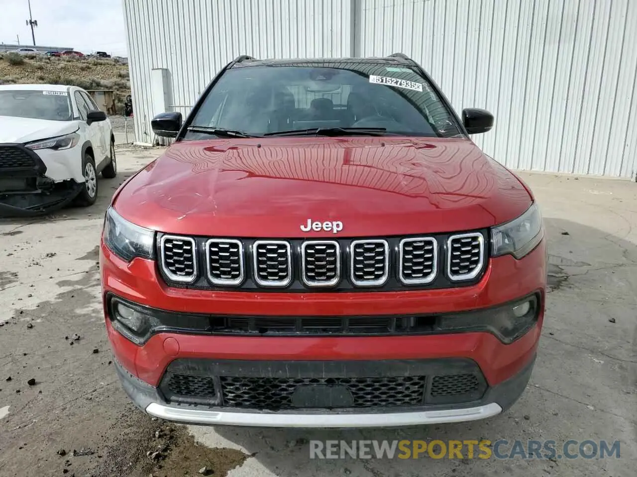 5 fotografías del automóvil dañado 3C4NJDCN2ST553045 JEEP COMPASS 2025