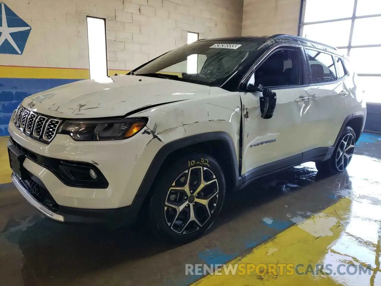 1 fotografías del automóvil dañado 3C4NJDCN2ST565549 JEEP COMPASS 2025