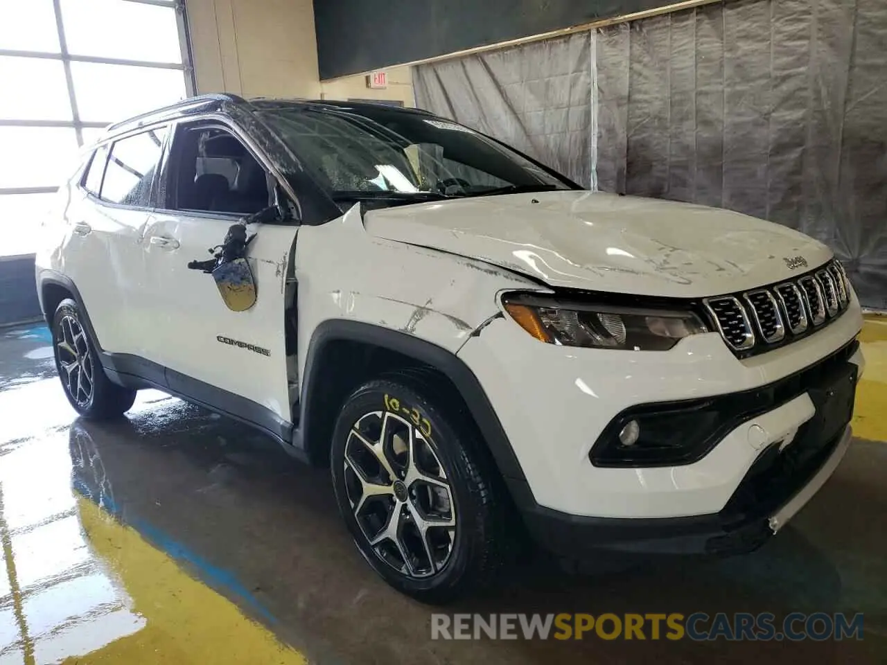 4 fotografías del automóvil dañado 3C4NJDCN2ST565549 JEEP COMPASS 2025
