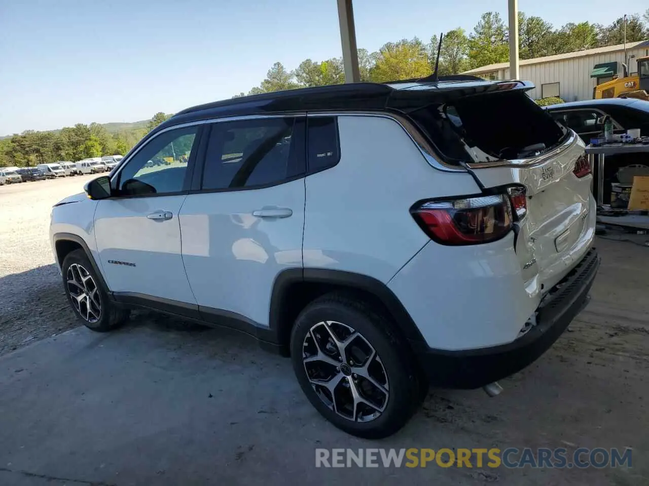 2 fotografías del automóvil dañado 3C4NJDCN3ST511614 JEEP COMPASS 2025