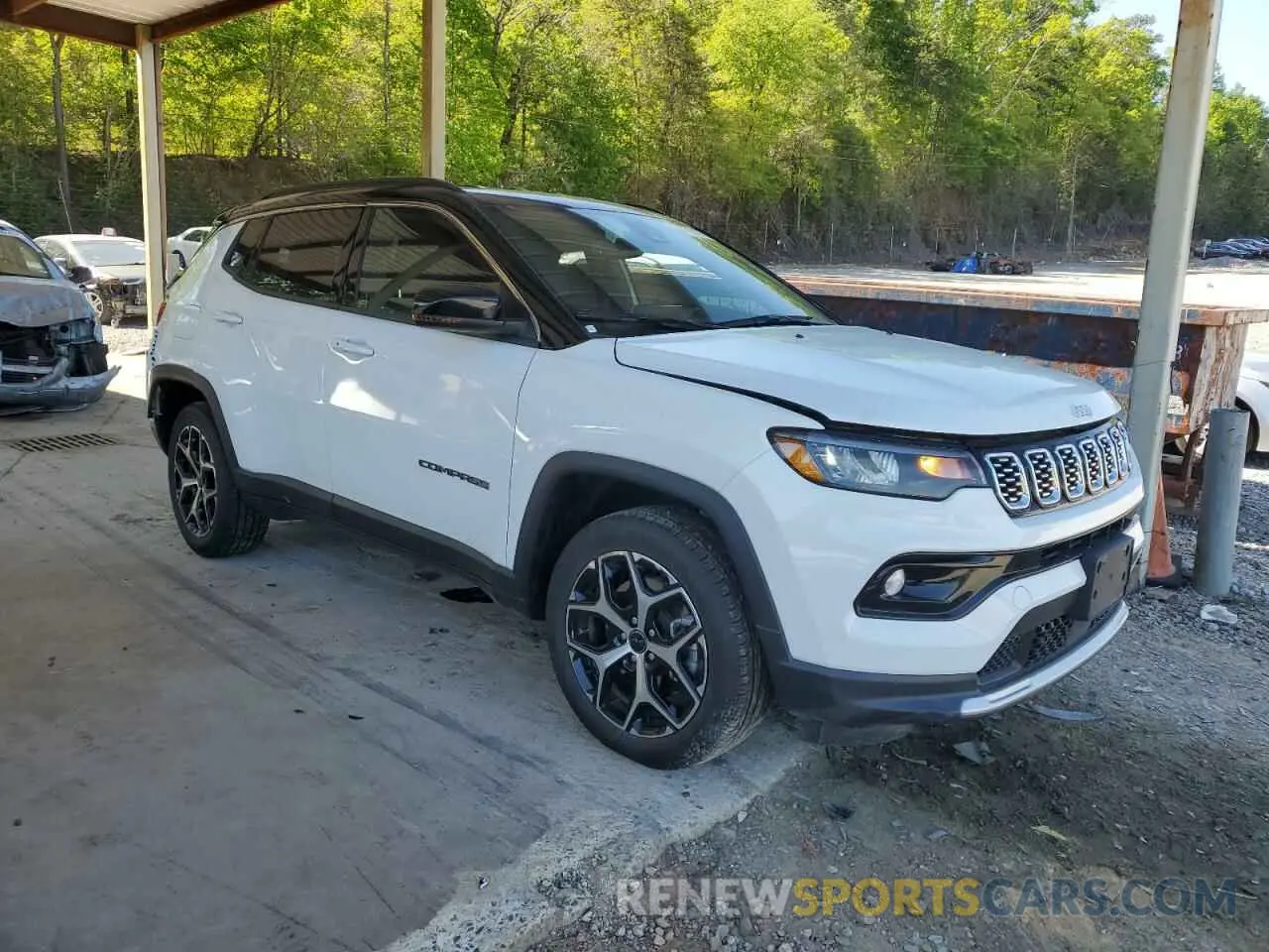4 fotografías del automóvil dañado 3C4NJDCN3ST511614 JEEP COMPASS 2025
