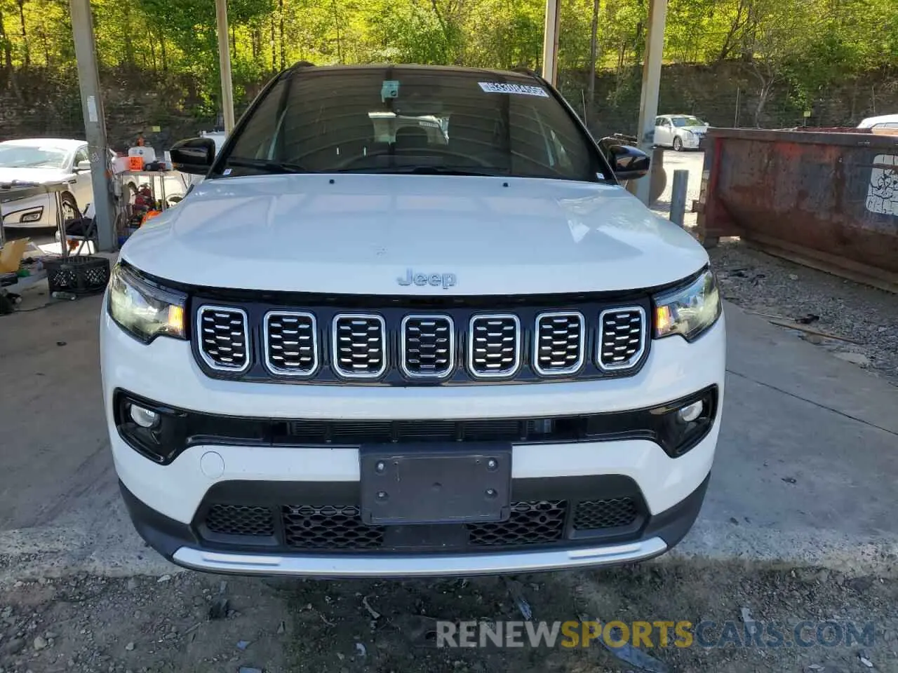 5 fotografías del automóvil dañado 3C4NJDCN3ST511614 JEEP COMPASS 2025