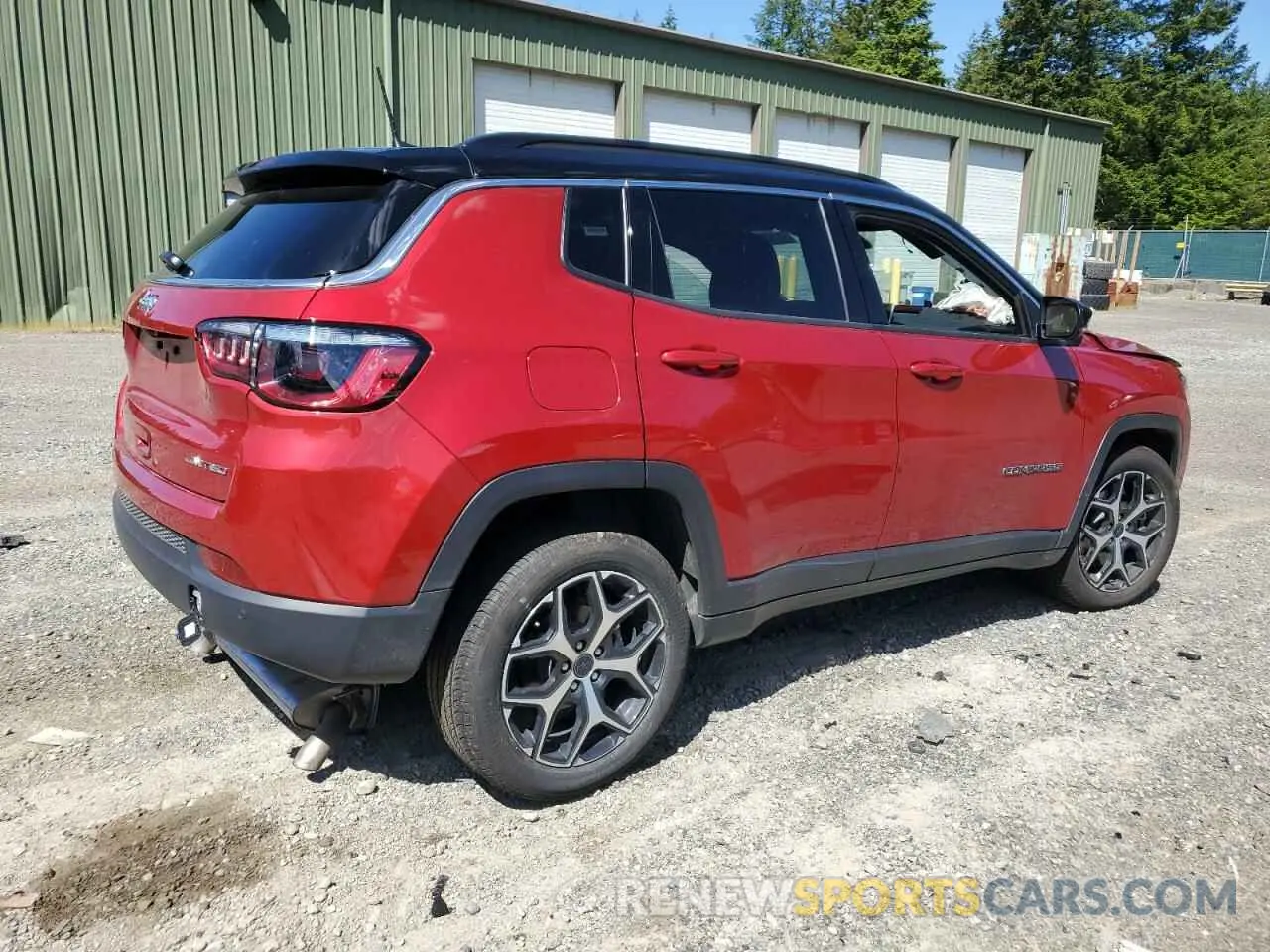 3 fotografías del automóvil dañado 3C4NJDCN3ST546542 JEEP COMPASS 2025