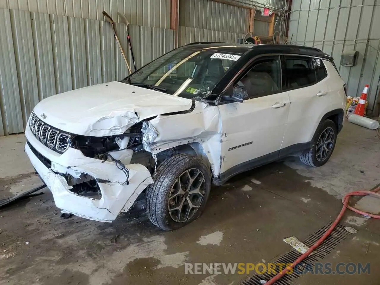 1 fotografías del automóvil dañado 3C4NJDCN4ST505739 JEEP COMPASS 2025