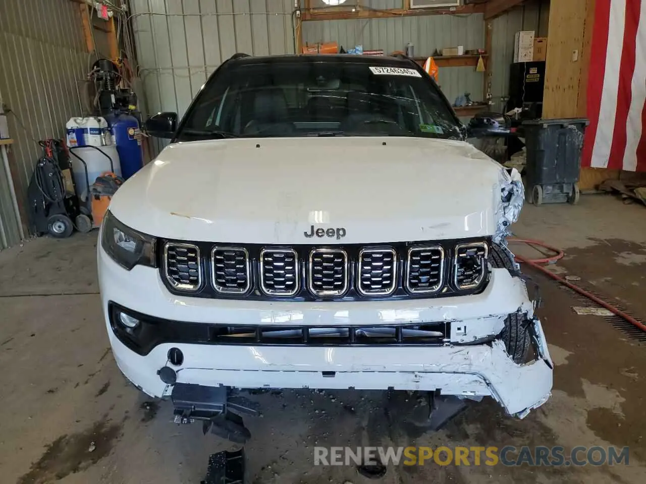 5 fotografías del automóvil dañado 3C4NJDCN4ST505739 JEEP COMPASS 2025