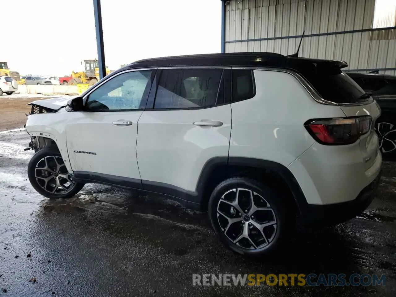 2 fotografías del automóvil dañado 3C4NJDCN4ST510262 JEEP COMPASS 2025