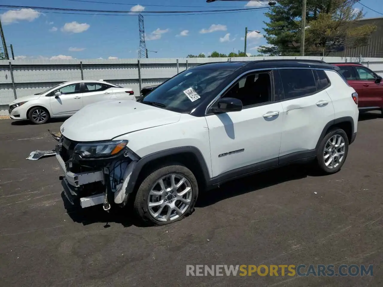 1 fotografías del automóvil dañado 3C4NJDCN4ST513226 JEEP COMPASS 2025