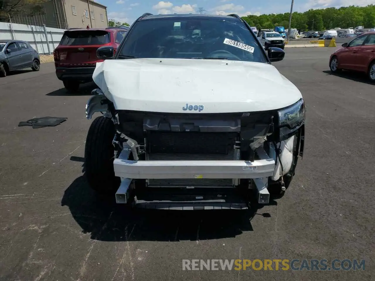 5 fotografías del automóvil dañado 3C4NJDCN4ST513226 JEEP COMPASS 2025