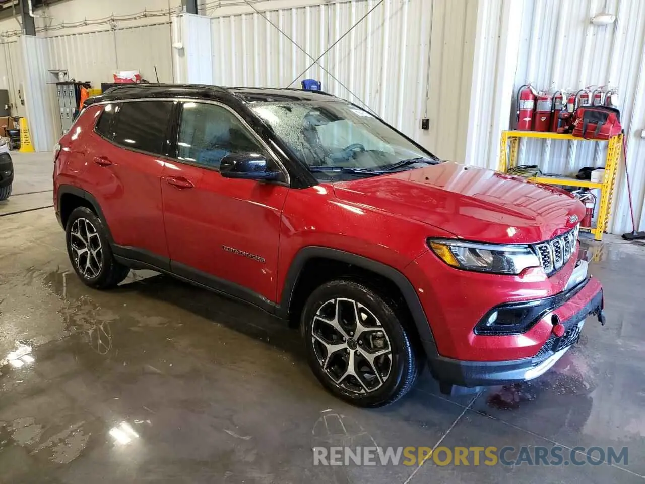 4 fotografías del automóvil dañado 3C4NJDCN4ST522749 JEEP COMPASS 2025