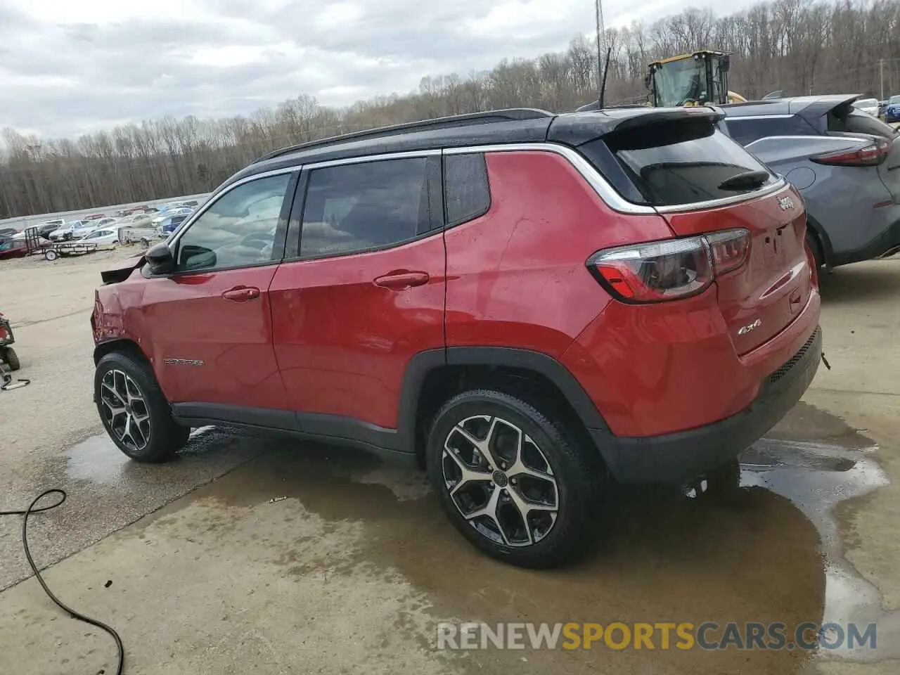 2 fotografías del automóvil dañado 3C4NJDCN4ST565102 JEEP COMPASS 2025