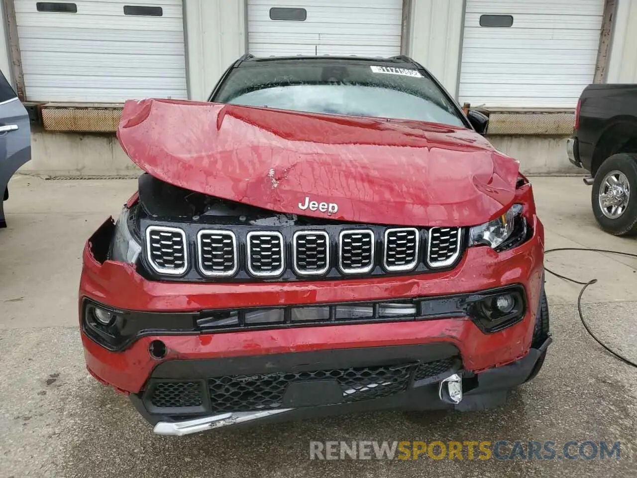 5 fotografías del automóvil dañado 3C4NJDCN4ST565102 JEEP COMPASS 2025