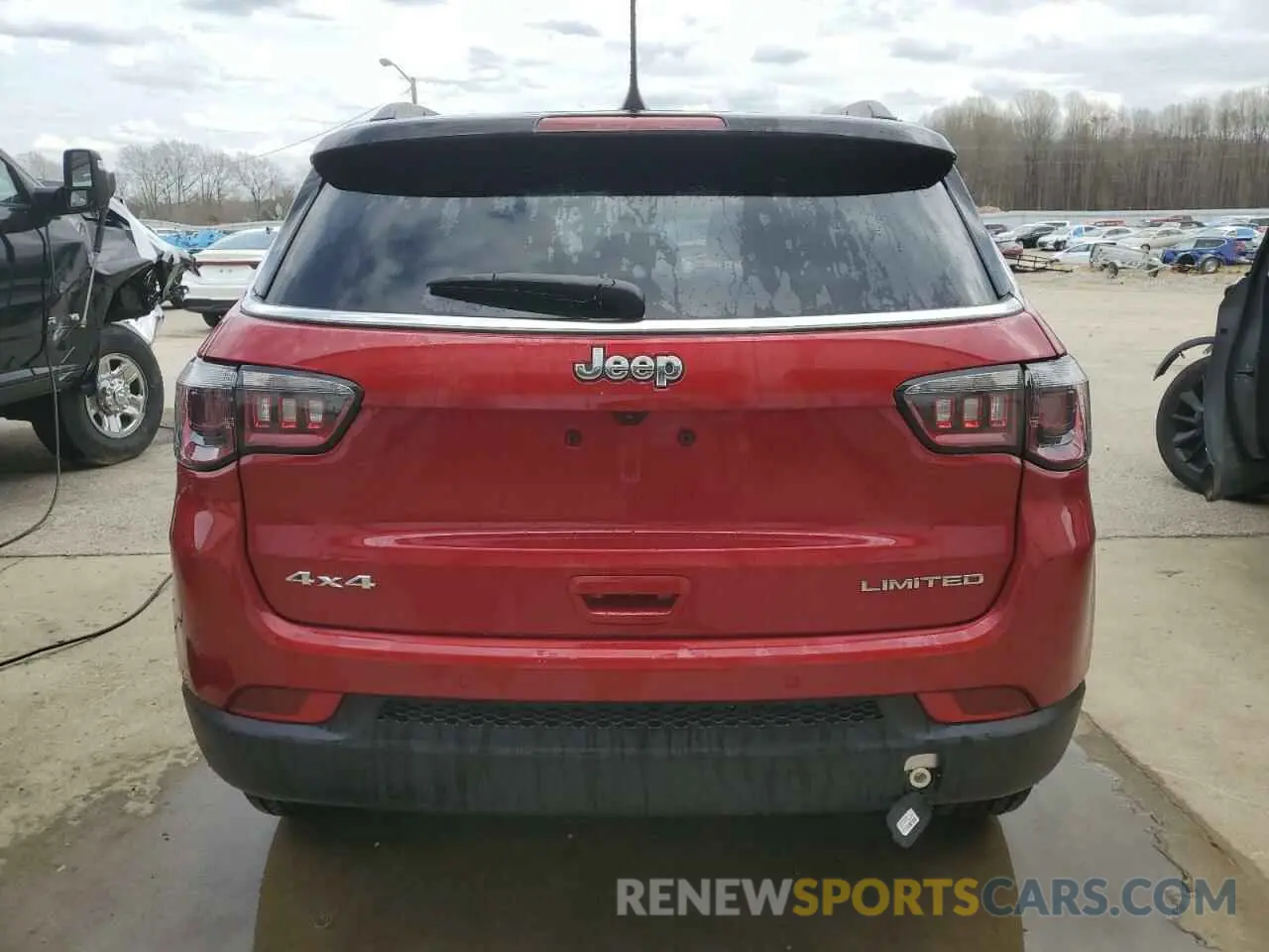 6 fotografías del automóvil dañado 3C4NJDCN4ST565102 JEEP COMPASS 2025