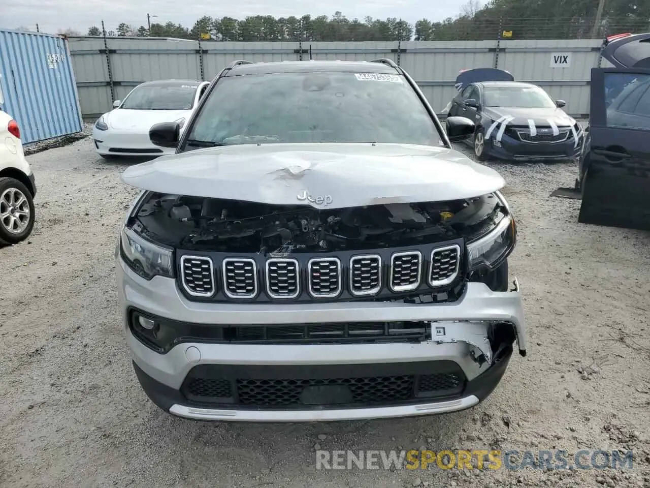 5 fotografías del automóvil dañado 3C4NJDCN5ST518158 JEEP COMPASS 2025
