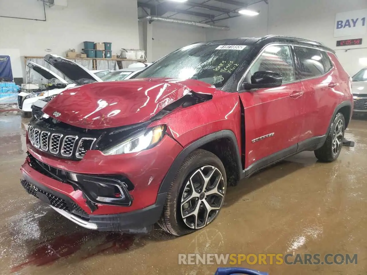 1 fotografías del automóvil dañado 3C4NJDCN5ST565528 JEEP COMPASS 2025