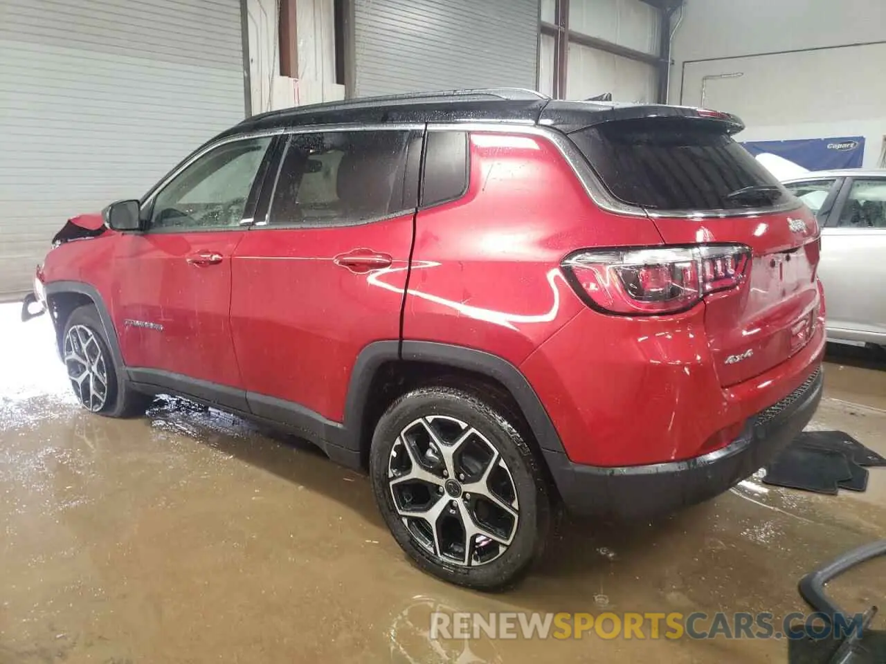 2 fotografías del automóvil dañado 3C4NJDCN5ST565528 JEEP COMPASS 2025