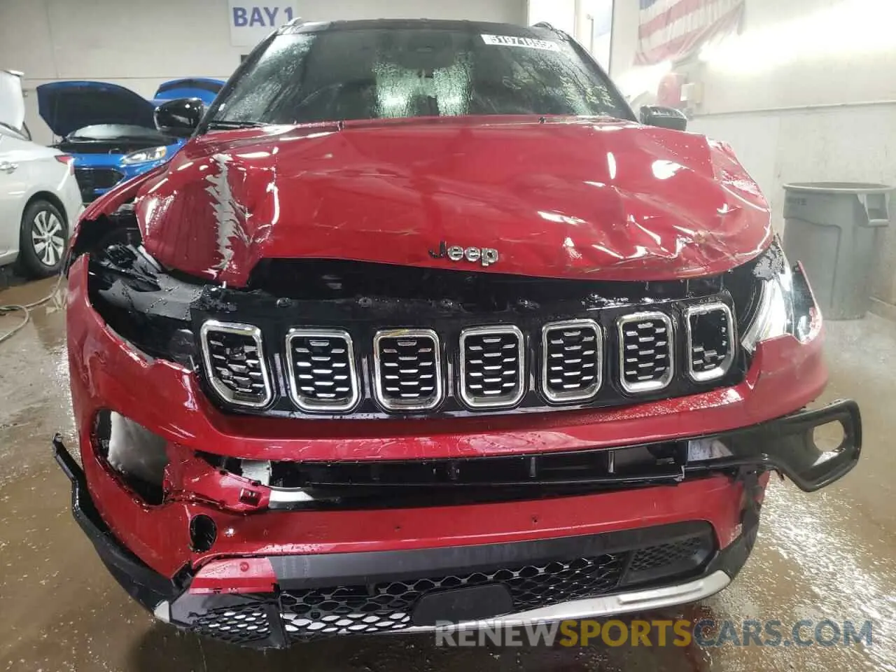 5 fotografías del automóvil dañado 3C4NJDCN5ST565528 JEEP COMPASS 2025