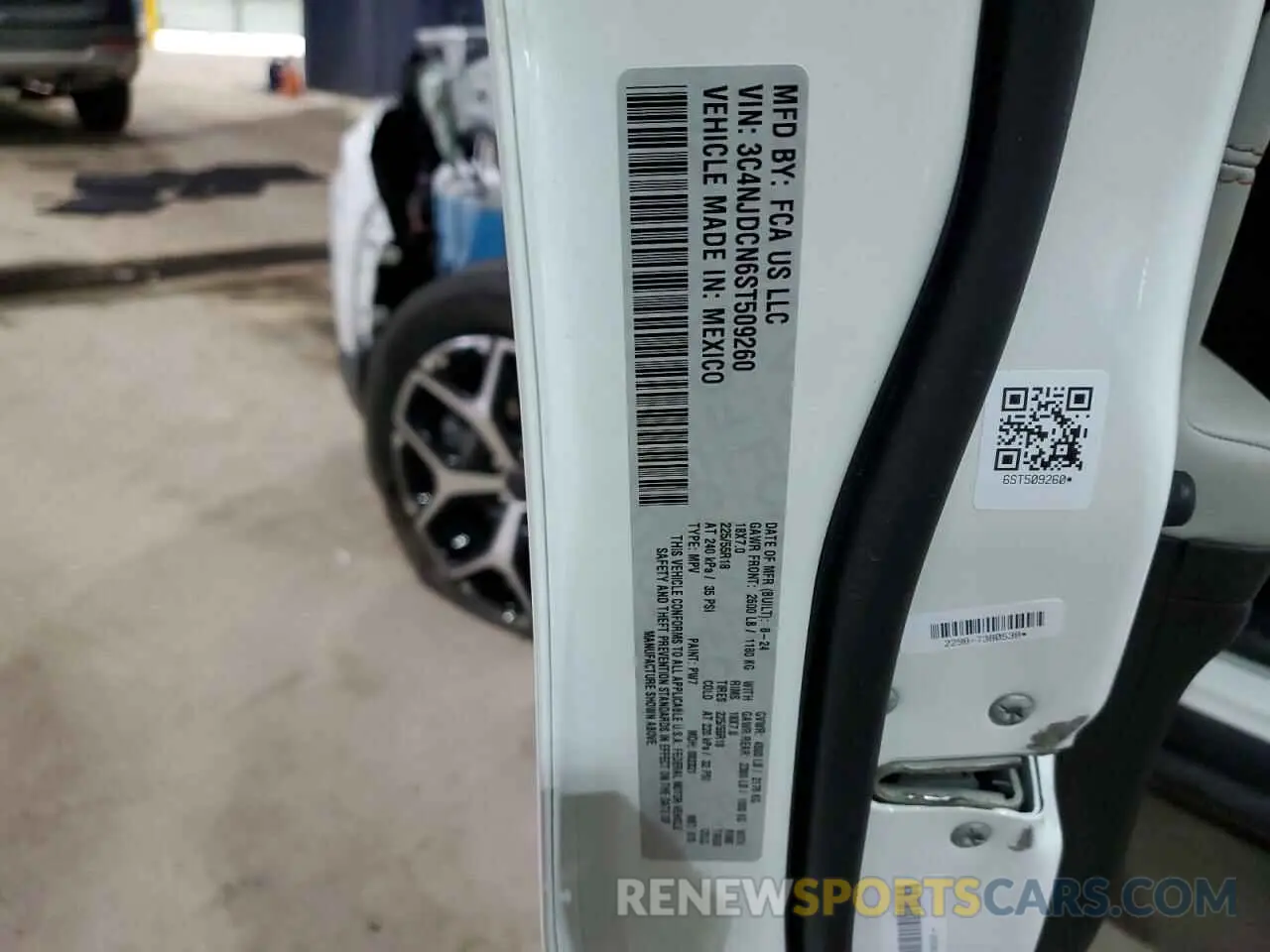 14 fotografías del automóvil dañado 3C4NJDCN6ST509260 JEEP COMPASS 2025