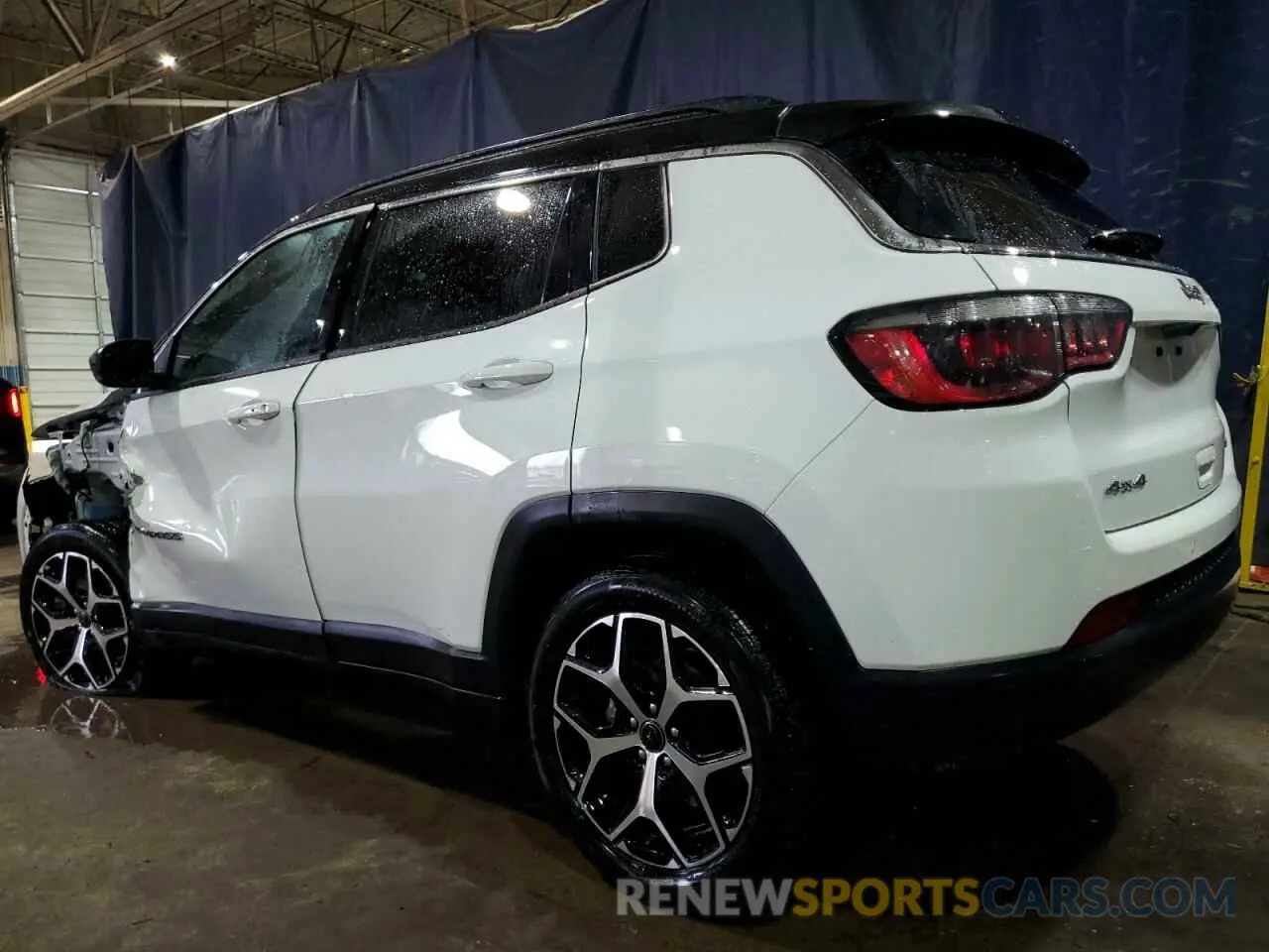 2 fotografías del automóvil dañado 3C4NJDCN6ST509260 JEEP COMPASS 2025