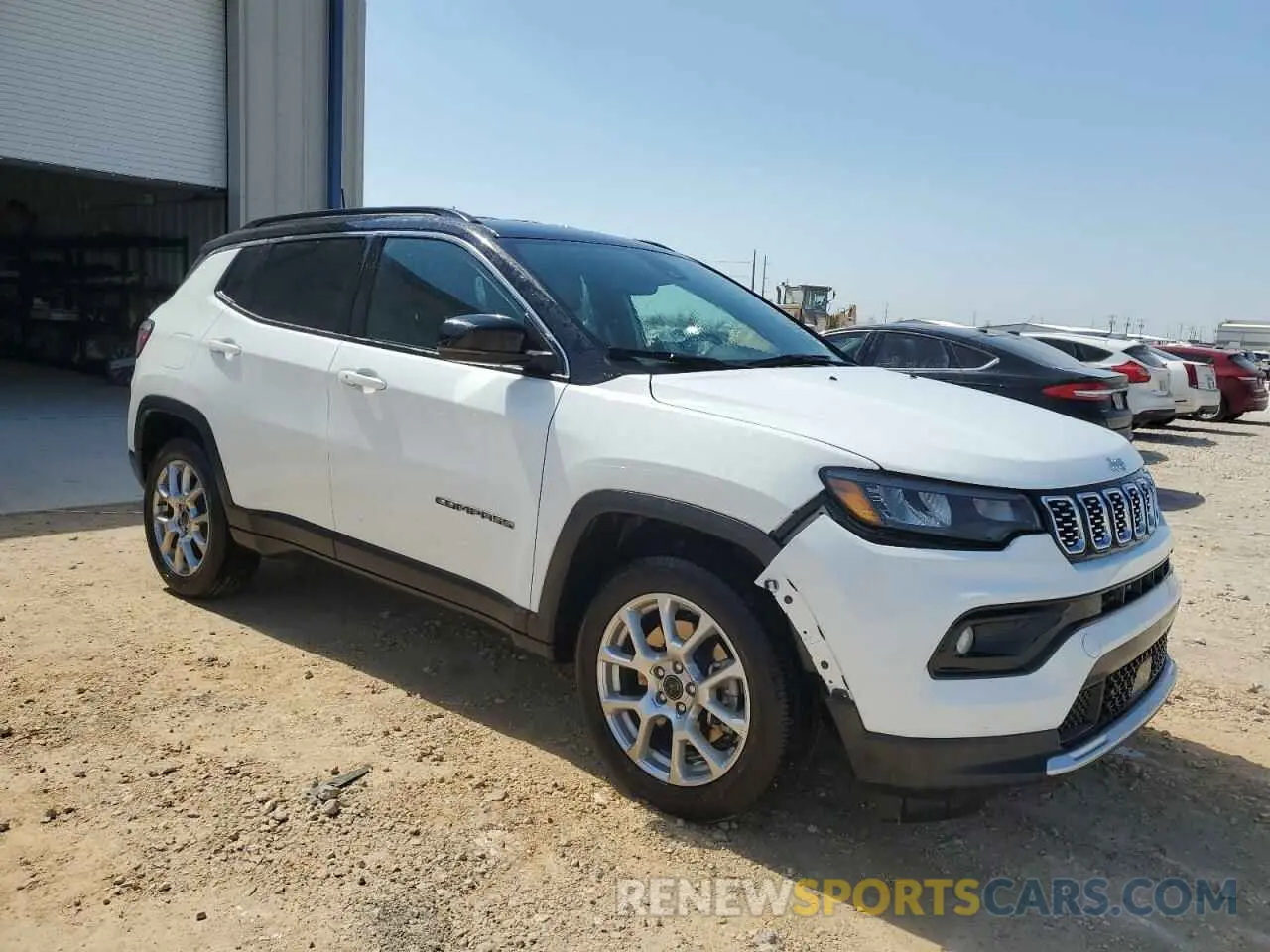 4 fotografías del automóvil dañado 3C4NJDCN6ST512420 JEEP COMPASS 2025