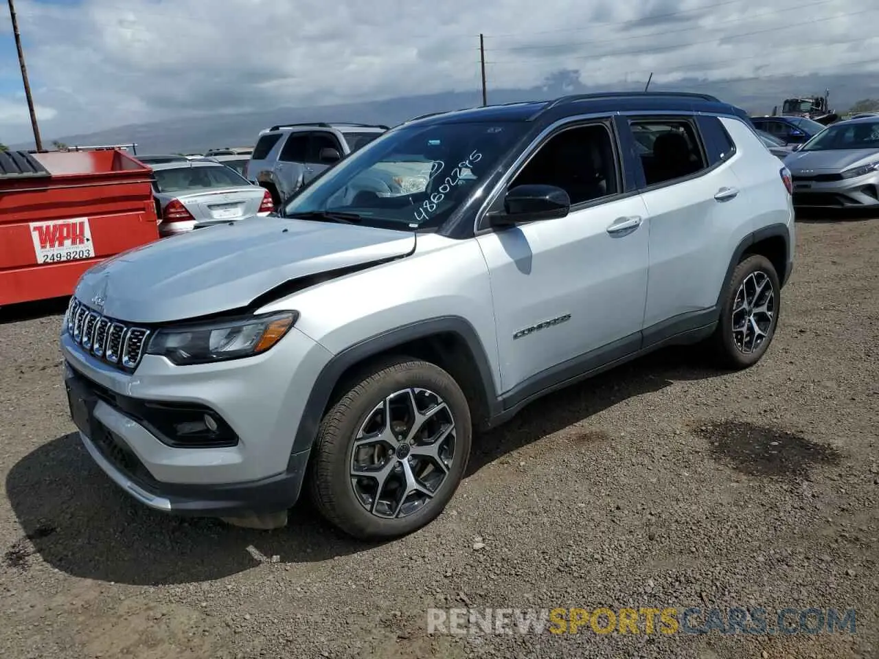 1 fotografías del automóvil dañado 3C4NJDCN6ST525491 JEEP COMPASS 2025