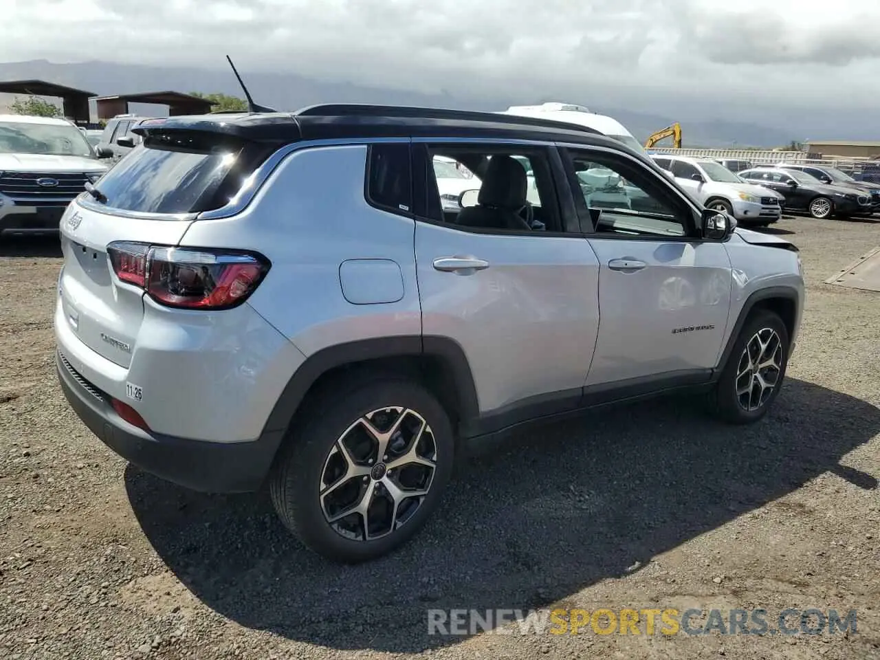 3 fotografías del automóvil dañado 3C4NJDCN6ST525491 JEEP COMPASS 2025