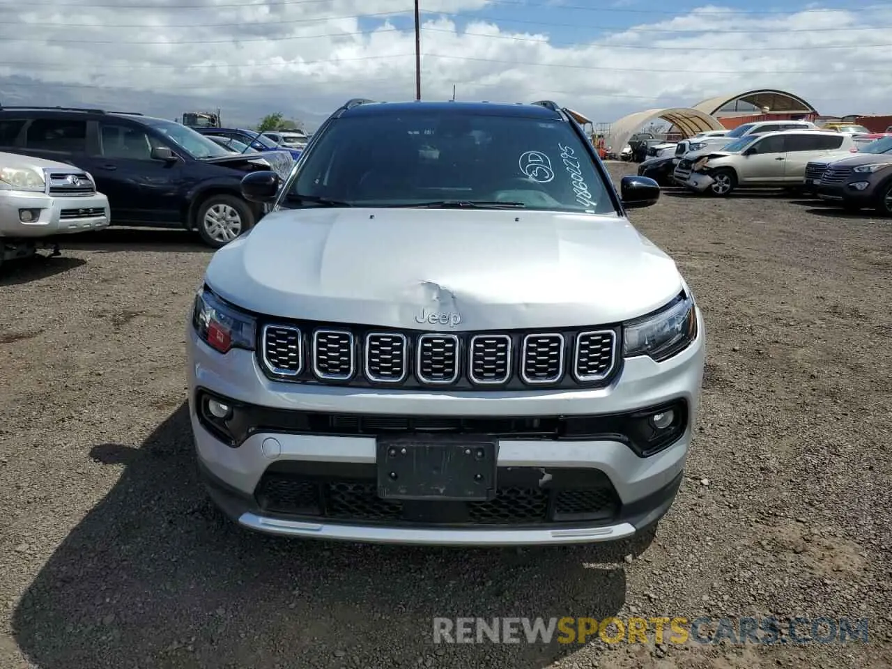 5 fotografías del automóvil dañado 3C4NJDCN6ST525491 JEEP COMPASS 2025