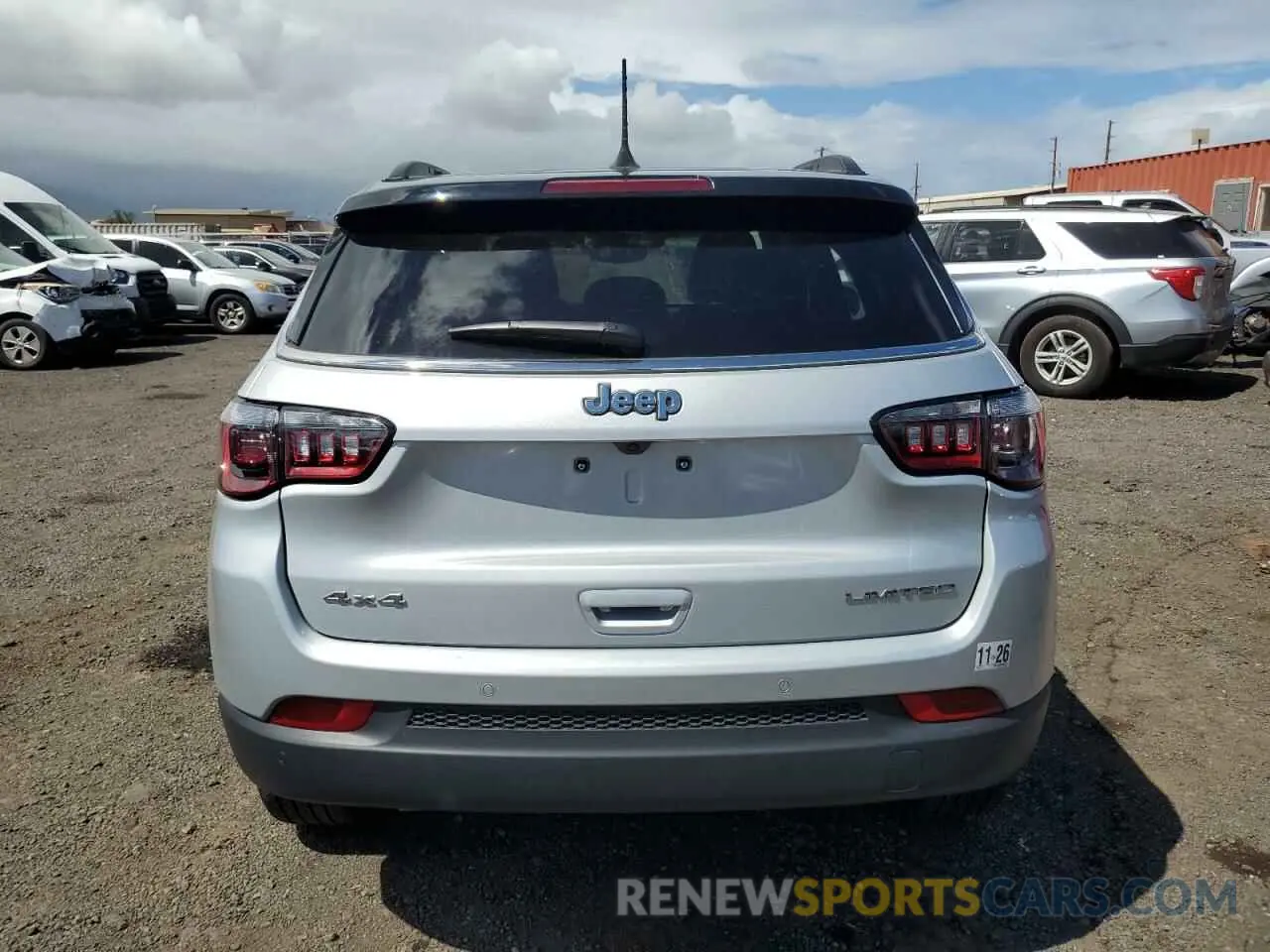 6 fotografías del automóvil dañado 3C4NJDCN6ST525491 JEEP COMPASS 2025