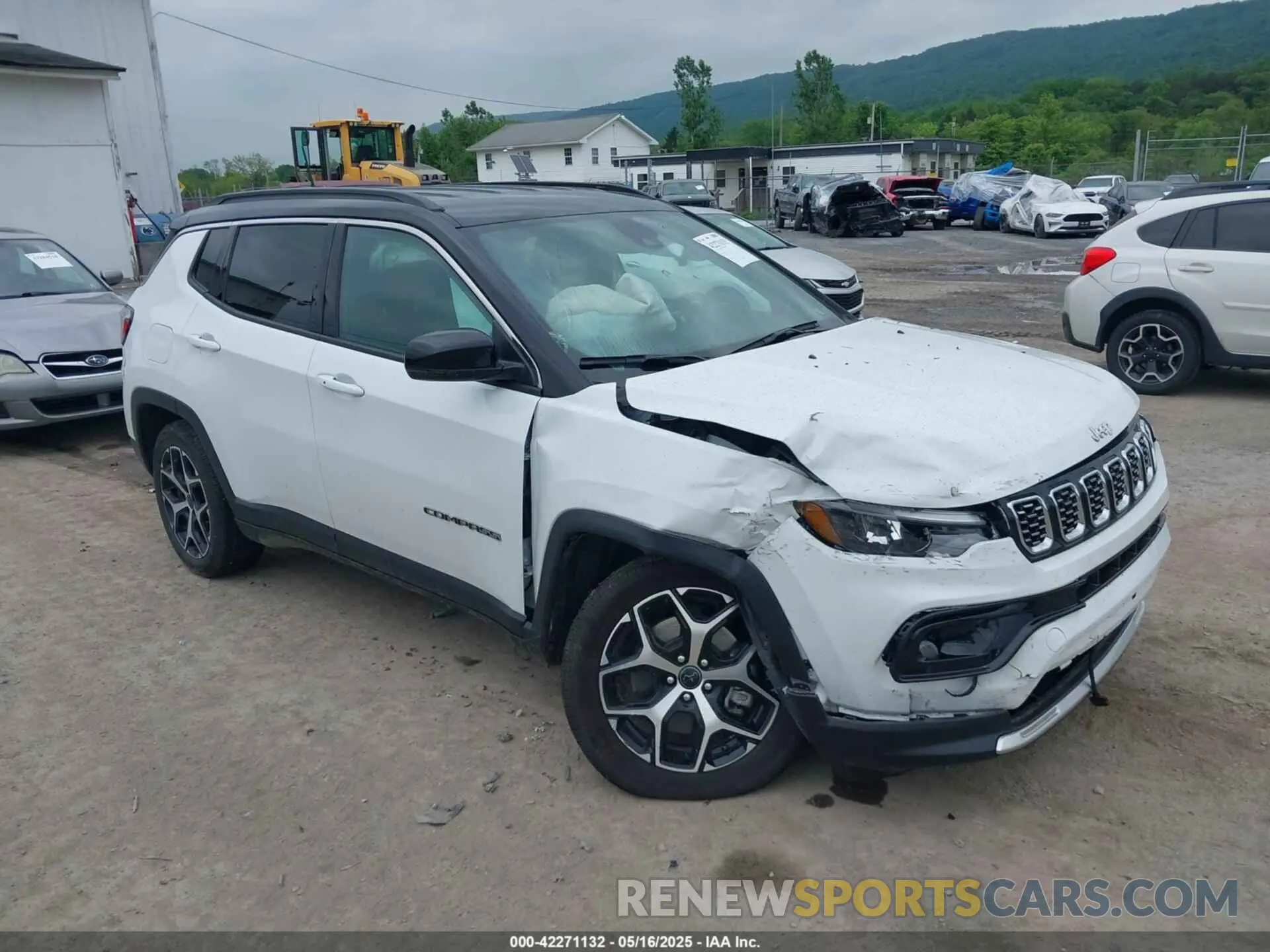1 fotografías del automóvil dañado 3C4NJDCN6ST531680 JEEP COMPASS 2025
