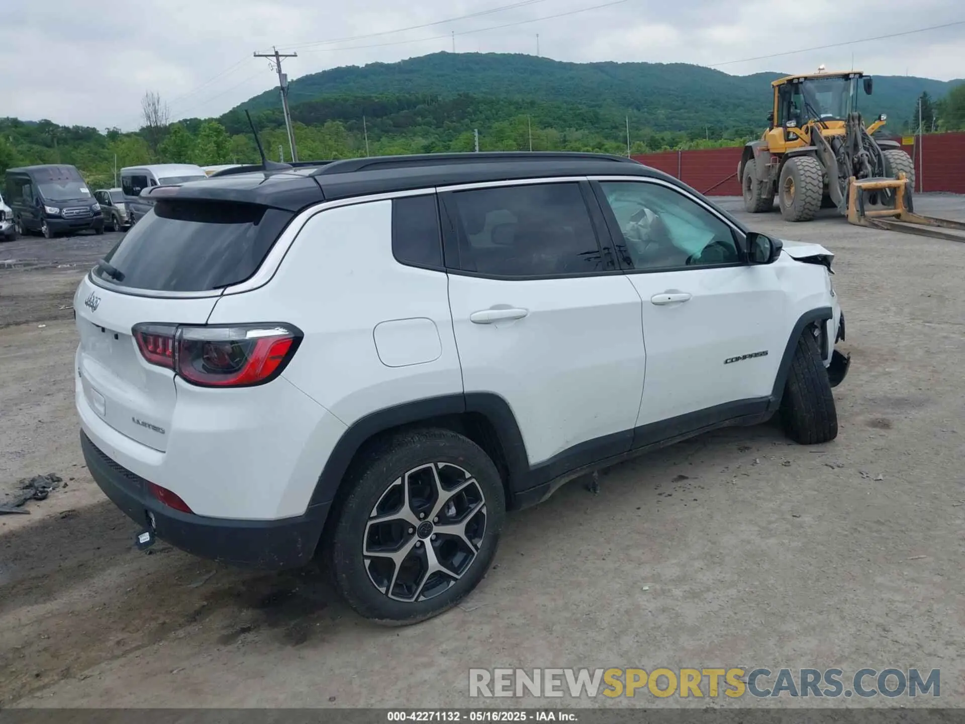 4 fotografías del automóvil dañado 3C4NJDCN6ST531680 JEEP COMPASS 2025