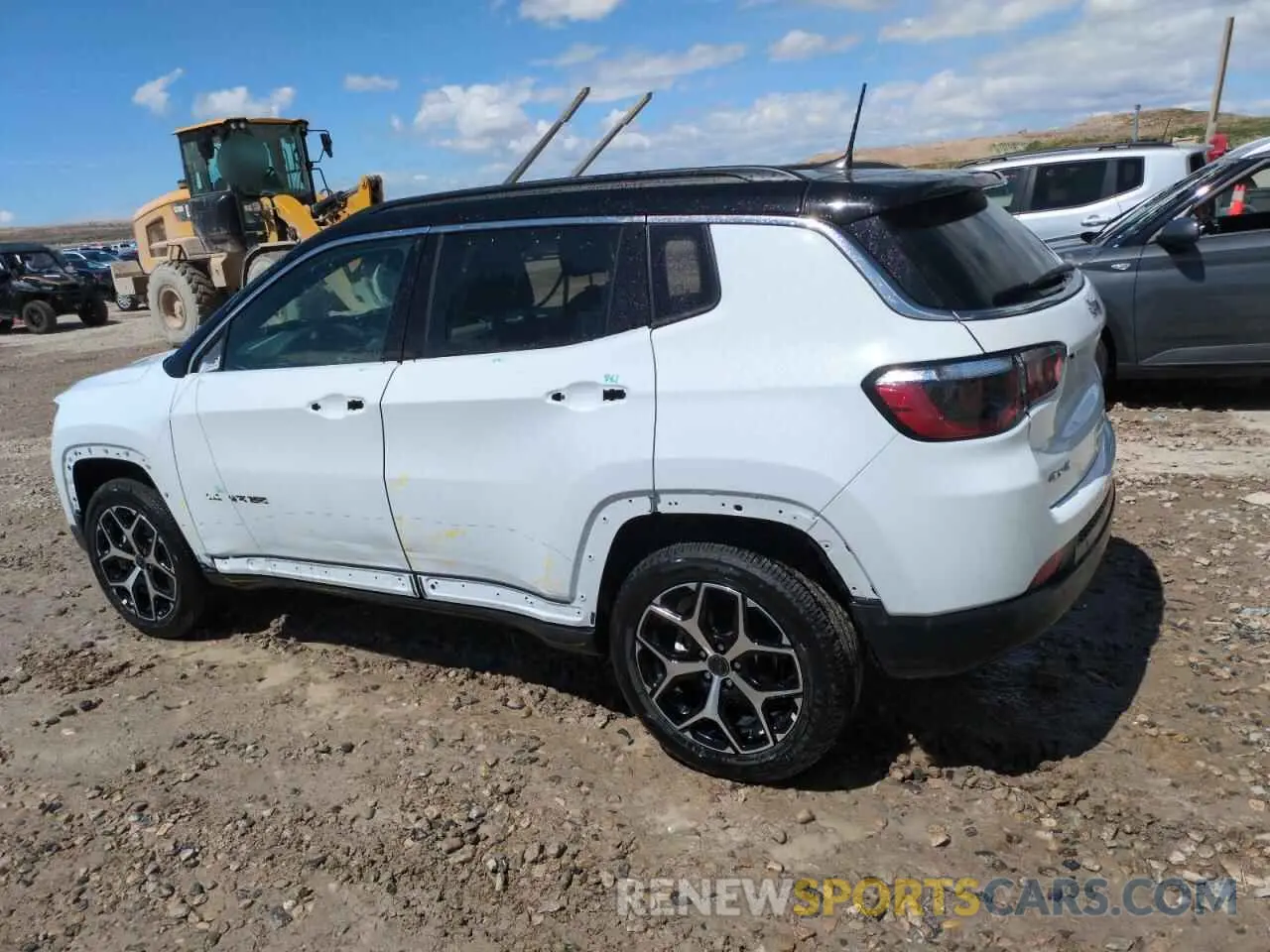 2 fotografías del automóvil dañado 3C4NJDCN6ST565411 JEEP COMPASS 2025
