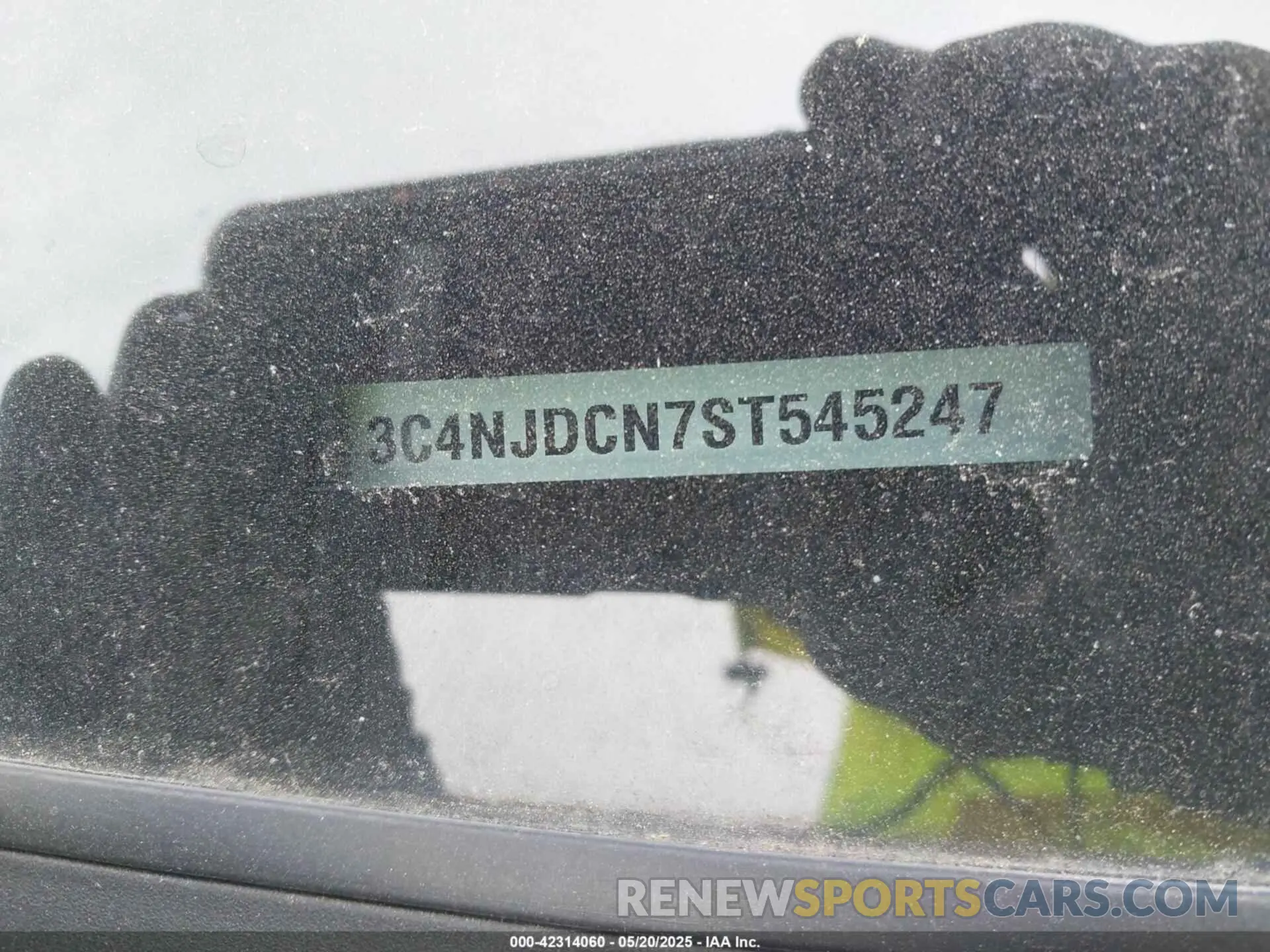 9 fotografías del automóvil dañado 3C4NJDCN7ST545247 JEEP COMPASS 2025