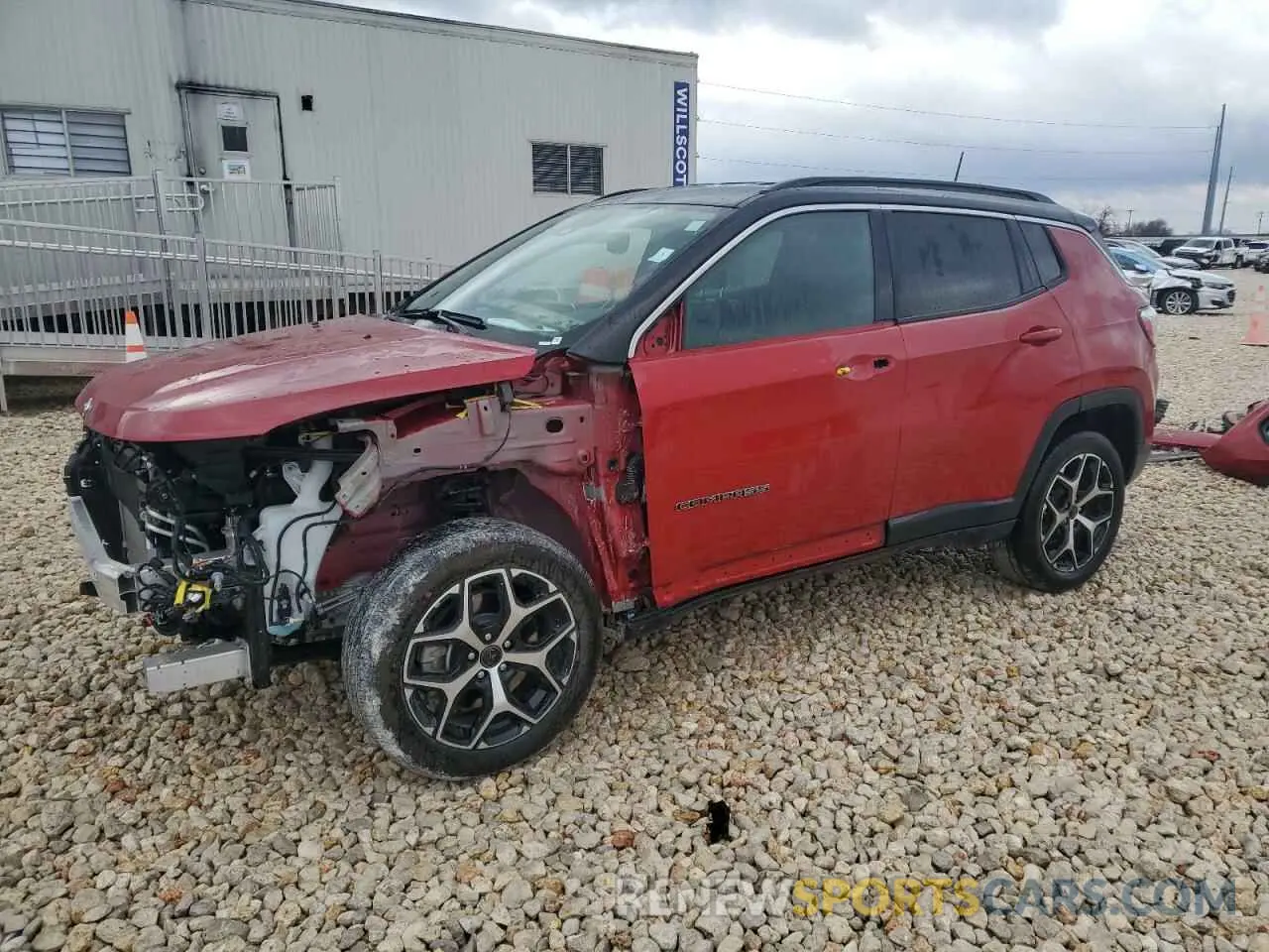 1 fotografías del automóvil dañado 3C4NJDCN8ST511138 JEEP COMPASS 2025